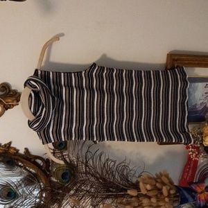 Cute striped stretchy  top